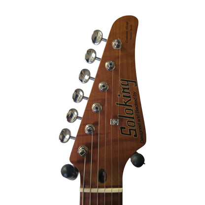 Electric Guitar Soloking MT-1 Fm Artisan With Roasted Flame Neck In Honeyburst Nafiri Special Run Jescar