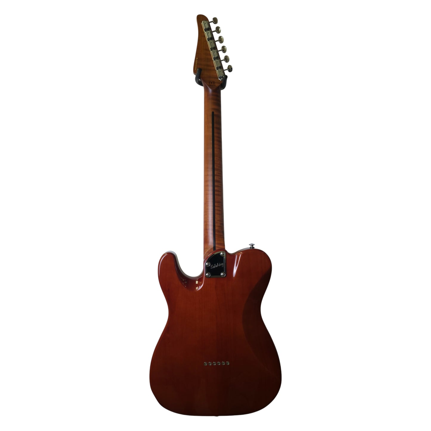 Electric Guitar Soloking MT-1 Fm Artisan With Roasted Flame Neck In Honeyburst Nafiri Special Run Jescar