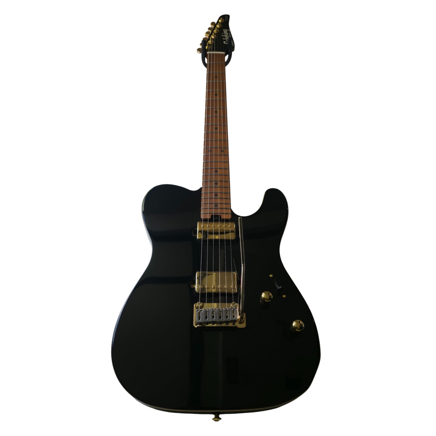 Electric Guitar Soloking MT-1 Modern HH MKII In Black Beauty With Roasted Neck And Gold Hardware