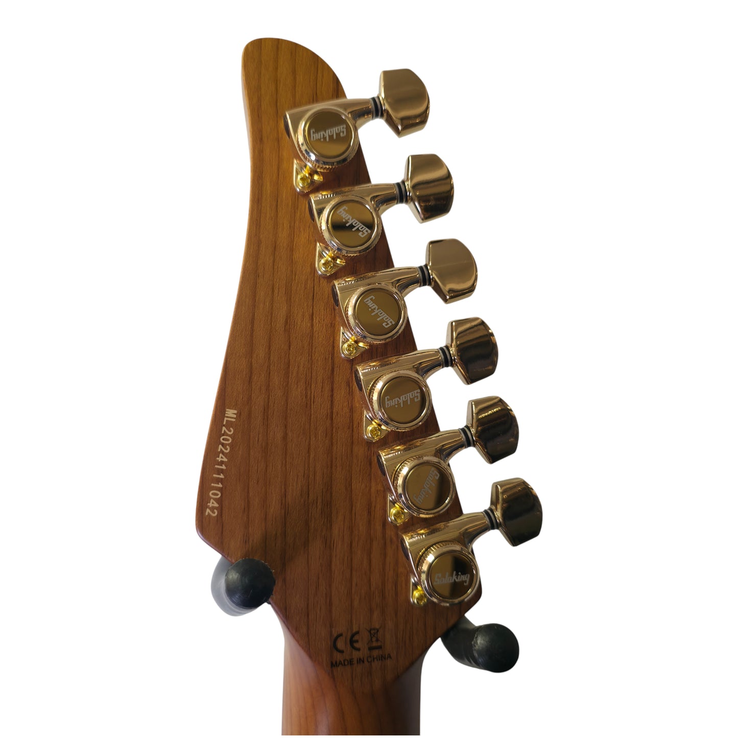Electric Guitar Soloking MT-1 Modern HH MKII In Black Beauty With Roasted Neck And Gold Hardware