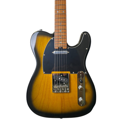 Electric Guitar Soloking MT-1 Ash Fm With Roasted Flame Maple Neck In 2 Color Sunburst Nafiri Special Run