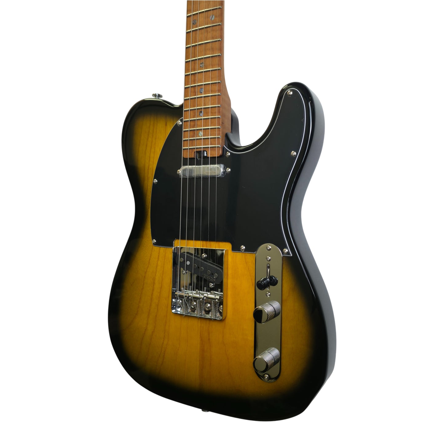 Electric Guitar Soloking MT-1 Ash Fm With Roasted Flame Maple Neck In 2 Color Sunburst Nafiri Special Run