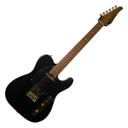 Electric Guitar Soloking MT-1G Fm MKII With Roasted Flame Maple Neck In Black Beauty Nafiri Special Run