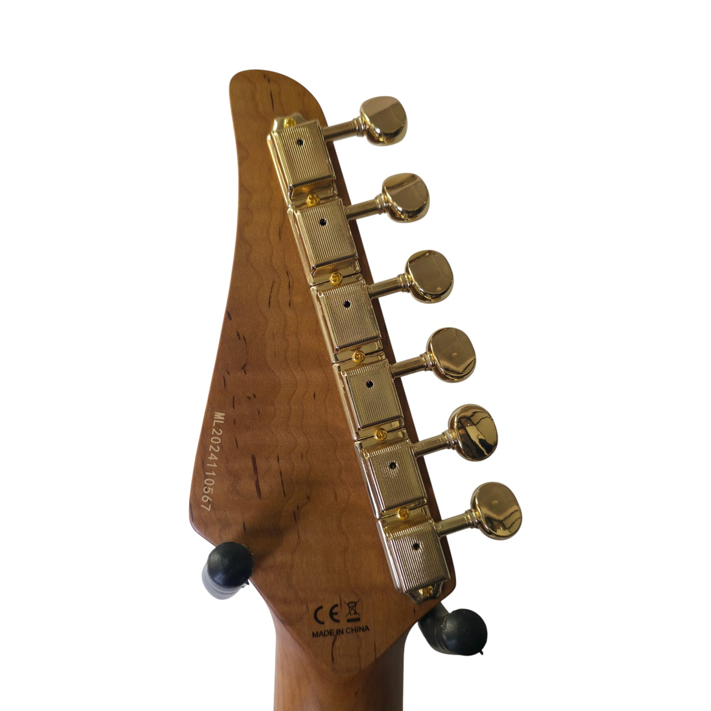 Electric Guitar Soloking MT-1G Fm MKII With Roasted Flame Maple Neck In Black Beauty Nafiri Special Run