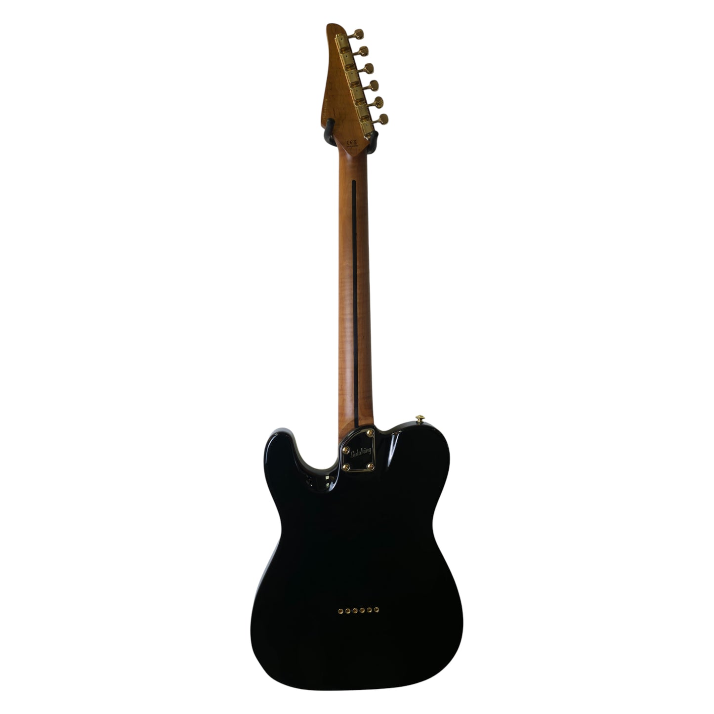 Electric Guitar Soloking MT-1G Fm With Roasted Flame Neck In Black Beauty Nafiri Music Special Run