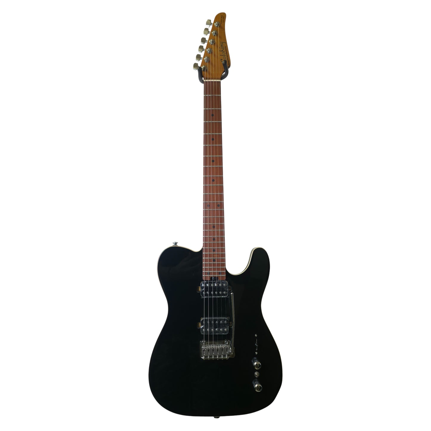 Electric Guitar Soloking MT-1 Modern HH 24 Pro In Black With 9 Sound Switch