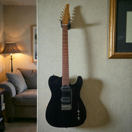 Electric Guitar Soloking MT-1 Modern HH 24 Pro In Black With 9 Sound Switch