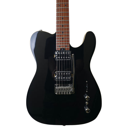 Electric Guitar Soloking MT-1 Modern HH 24 Pro In Black With 9 Sound Switch