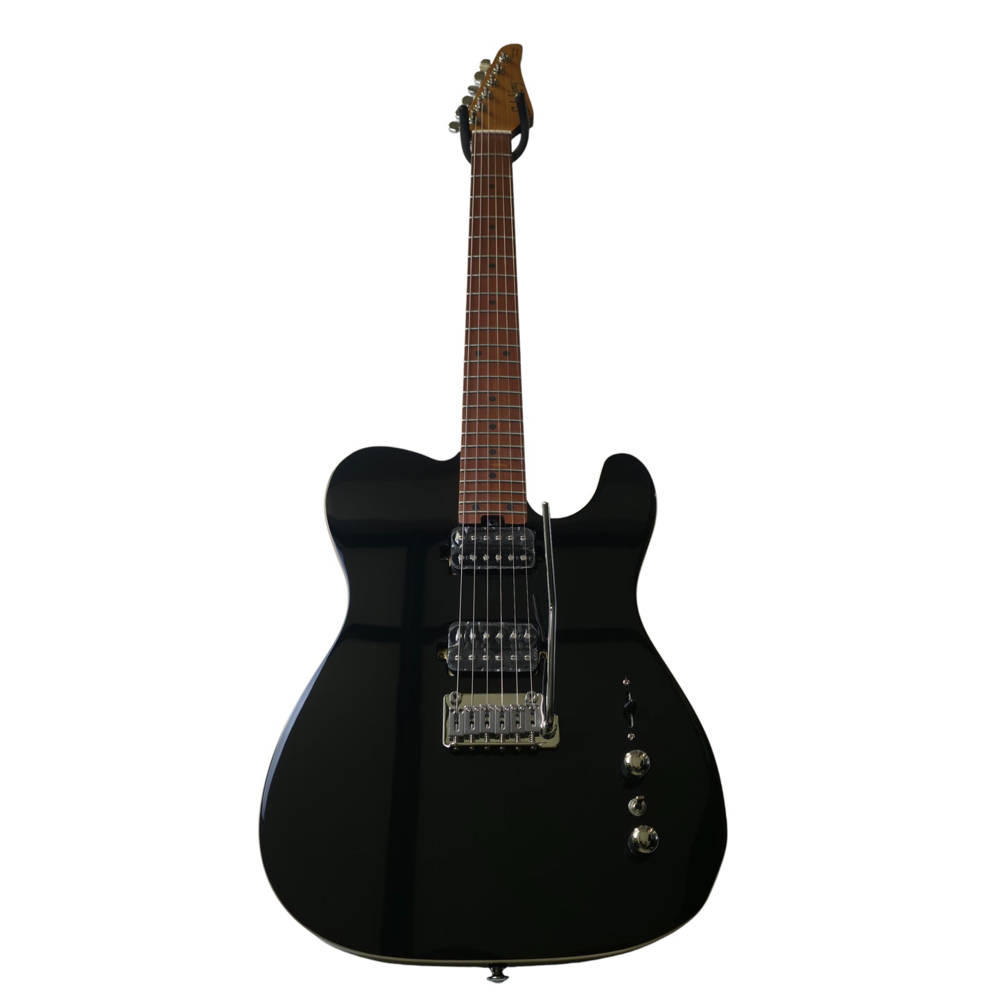 Electric Guitar Soloking MT-1 Modern HH 24 Pro In Black With 9 Sound Switch