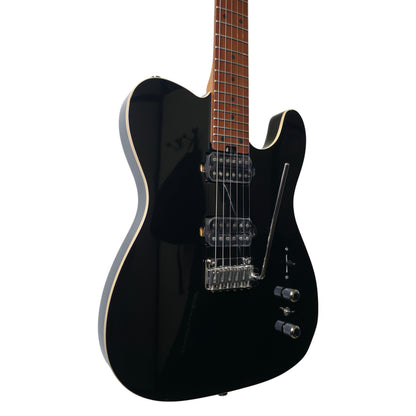 Electric Guitar Soloking MT-1 Modern HH 24 Pro In Black With 9 Sound Switch