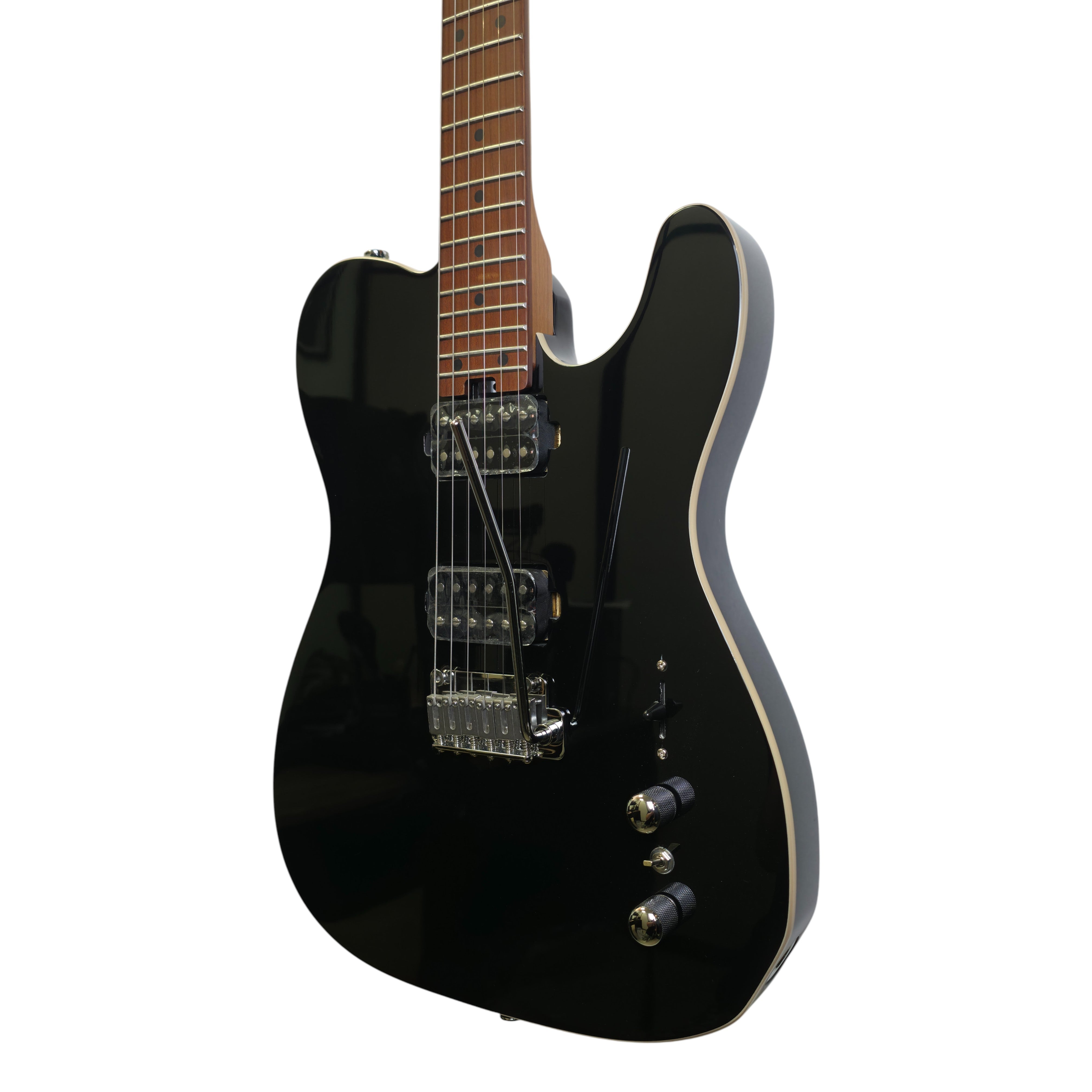 Electric Guitar Soloking MT-1 Modern HH 24 Pro In Black With 9