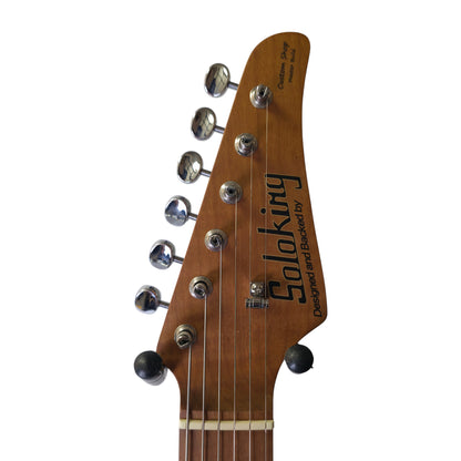 Electric Guitar Soloking MT-1 Ash Fmn With Roasted Flame Neck In Butterscotch Blonde Nafiri Special Run Jescar