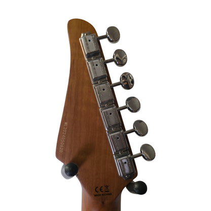 Electric Guitar Soloking MT-1 Ash Fmn With Roasted Flame Neck In Butterscotch Blonde Nafiri Special Run Jescar