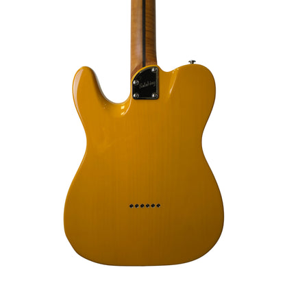 Electric Guitar Soloking MT-1 Ash Fmn With Roasted Flame Neck In Butterscotch Blonde Nafiri Special Run Jescar