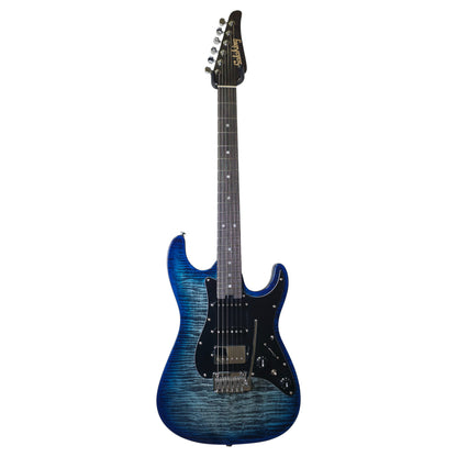 Electric Guitar Soloking MS-1 Classic MKII IN Denim Burst With 5A Flame Top Nafiri Special Run Jescar