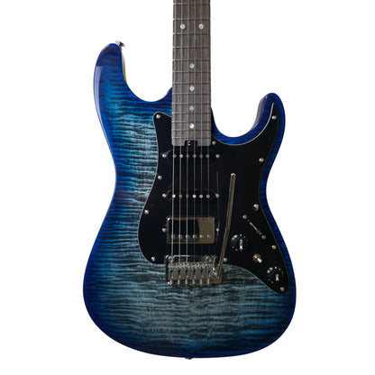 Electric Guitar Soloking MS-1 Classic MKII IN Denim Burst With 5A Flame Top Nafiri Special Run Jescar