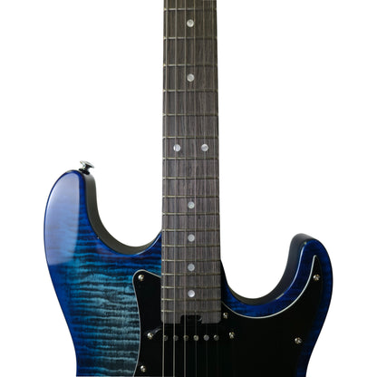 Electric Guitar Soloking MS-1 Classic MKII IN Denim Burst With 5A Flame Top Nafiri Special Run Jescar