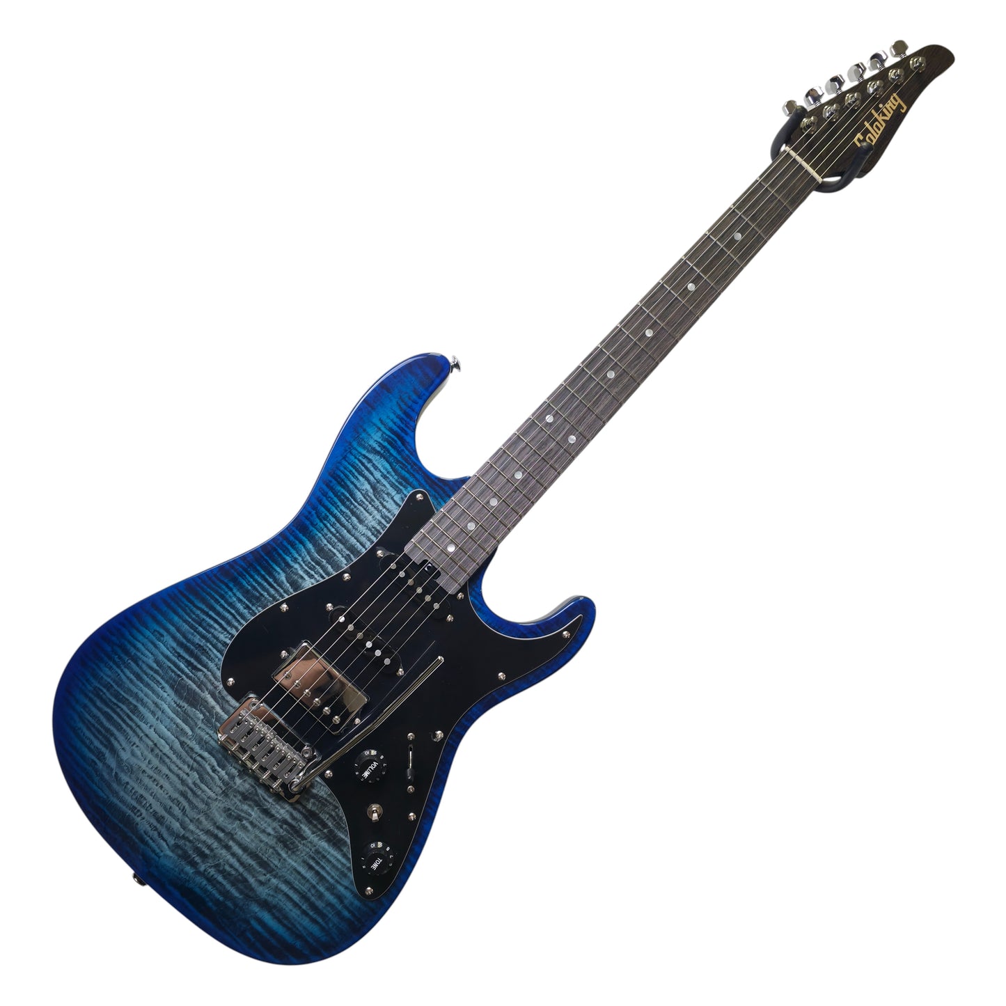Electric Guitar Soloking MS-1 Classic MKII IN Denim Burst With 5A Flame Top Nafiri Special Run Jescar