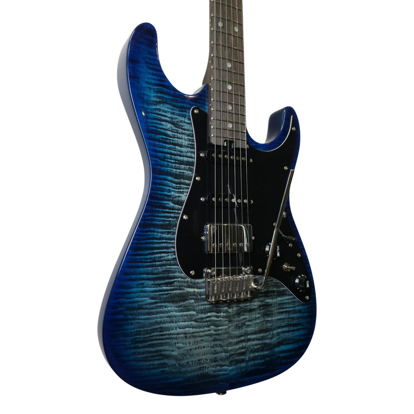 Electric Guitar Soloking MS-1 Classic MKII IN Denim Burst With 5A Flame Top Nafiri Special Run Jescar