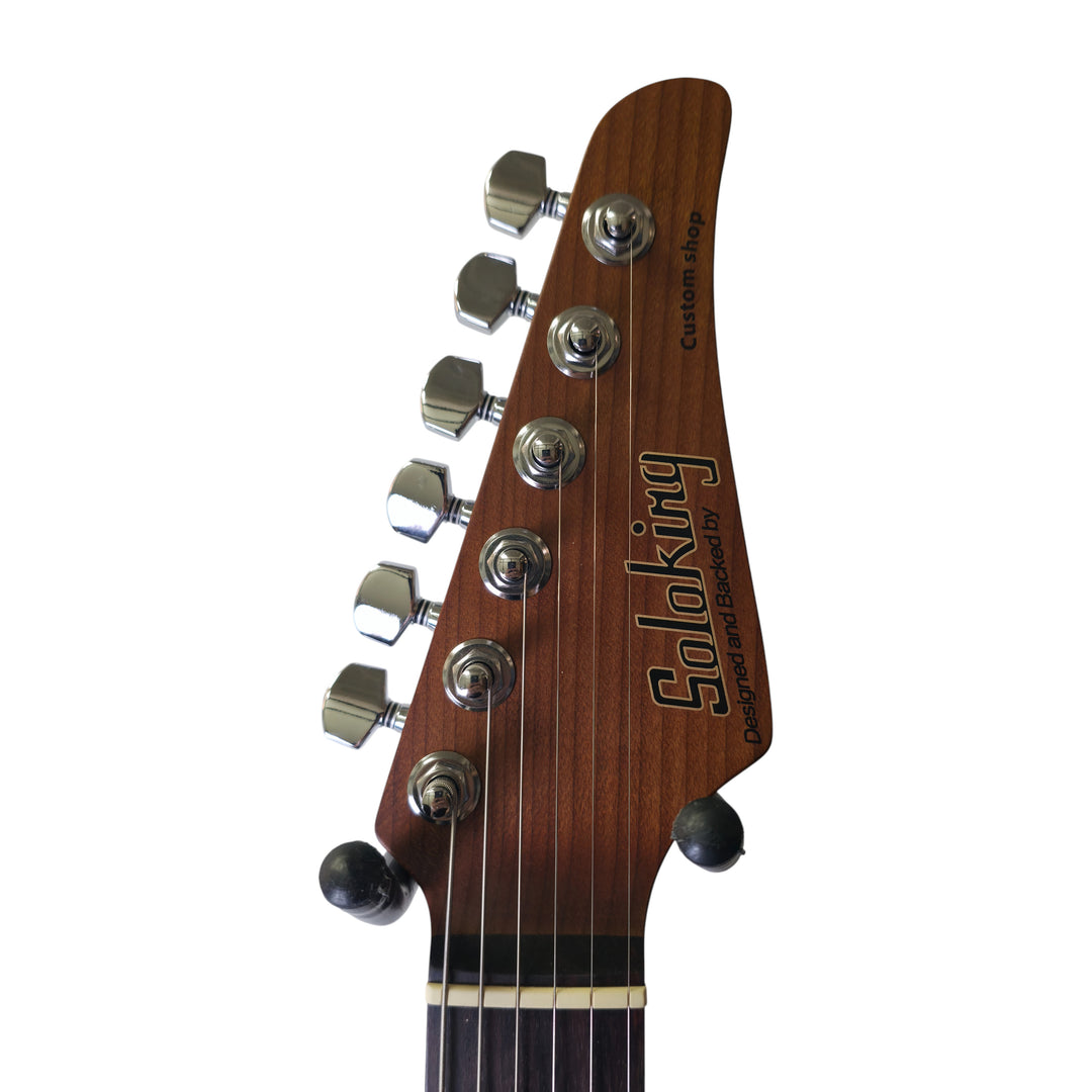 Electric Guitar Soloking MS-11 Classic MKII With Rosewood Fb In Lake Placid Blue