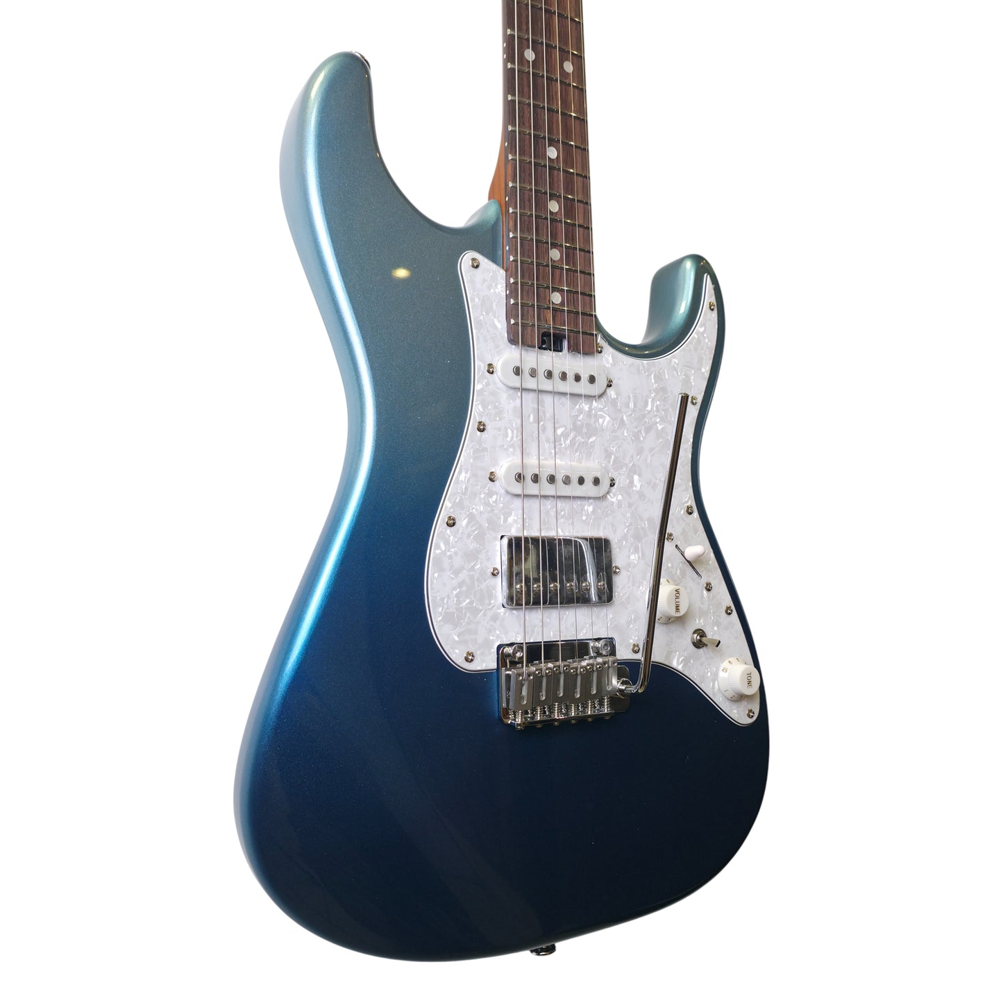 Electric Guitar Soloking MS-11 Classic MKII With Rosewood Fb In Lake Placid Blue