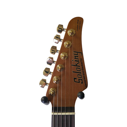 Electric Guitar Soloking MT-1 Fm 22 Deluxe HH Mod Fishman Fluence In Shaded Edgeburst