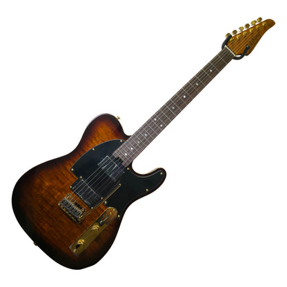 Electric Guitar Soloking MT-1 Fm 22 Deluxe HH Mod Fishman Fluence In Shaded Edgeburst