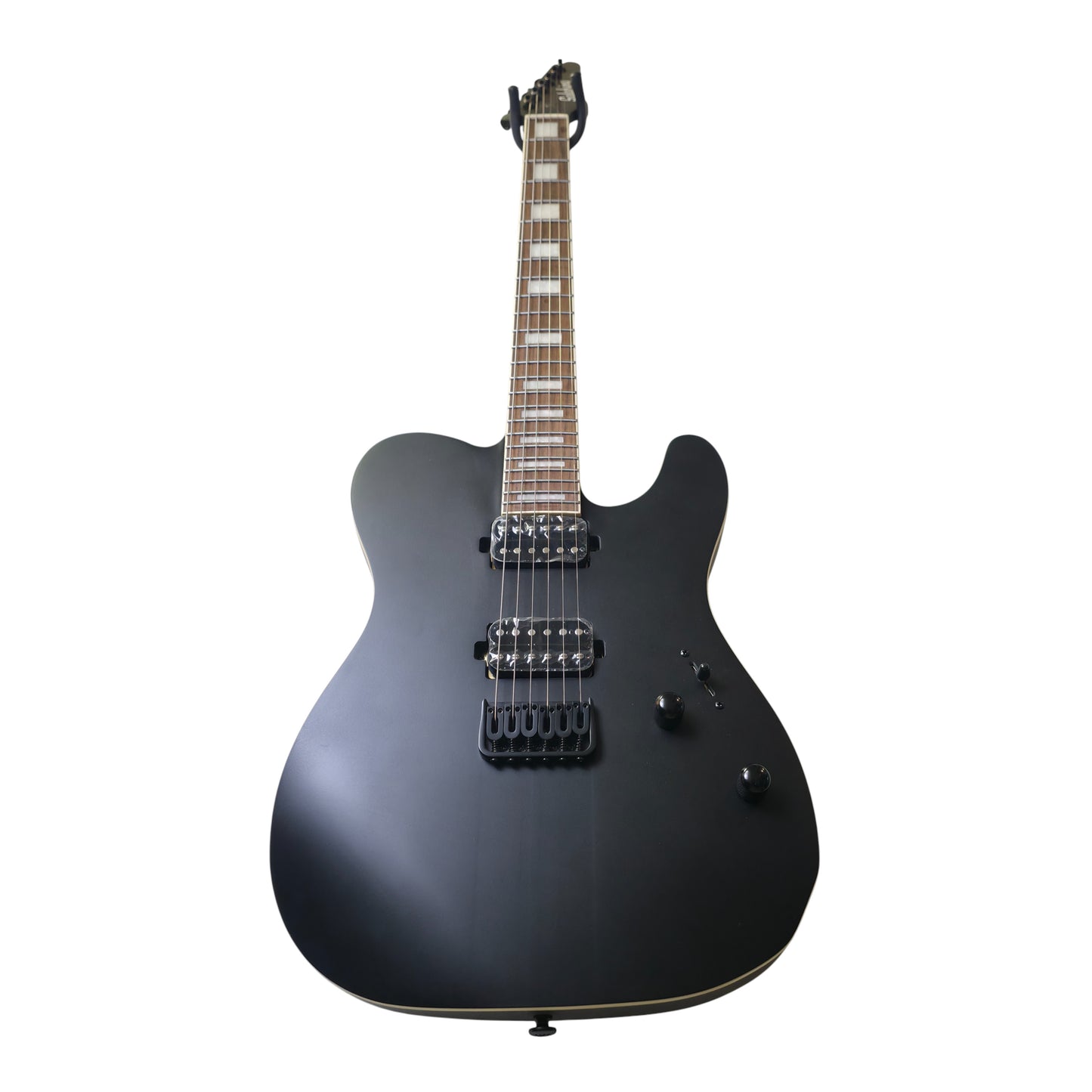 Electric Guitar Soloking MT-1 Deluxe HH 24 Neck Thru In Satin Black Matte Nafiri Special Run