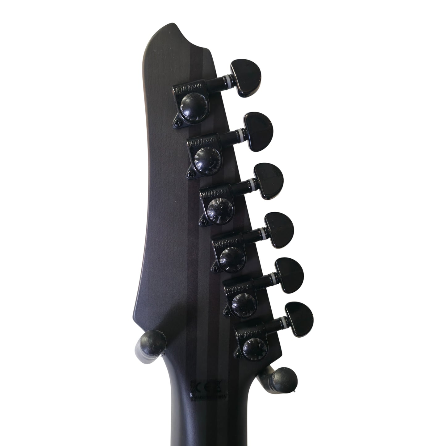 Electric Guitar Soloking MT-1 Deluxe HH 24 Neck Thru In Satin Black Matte Nafiri Special Run