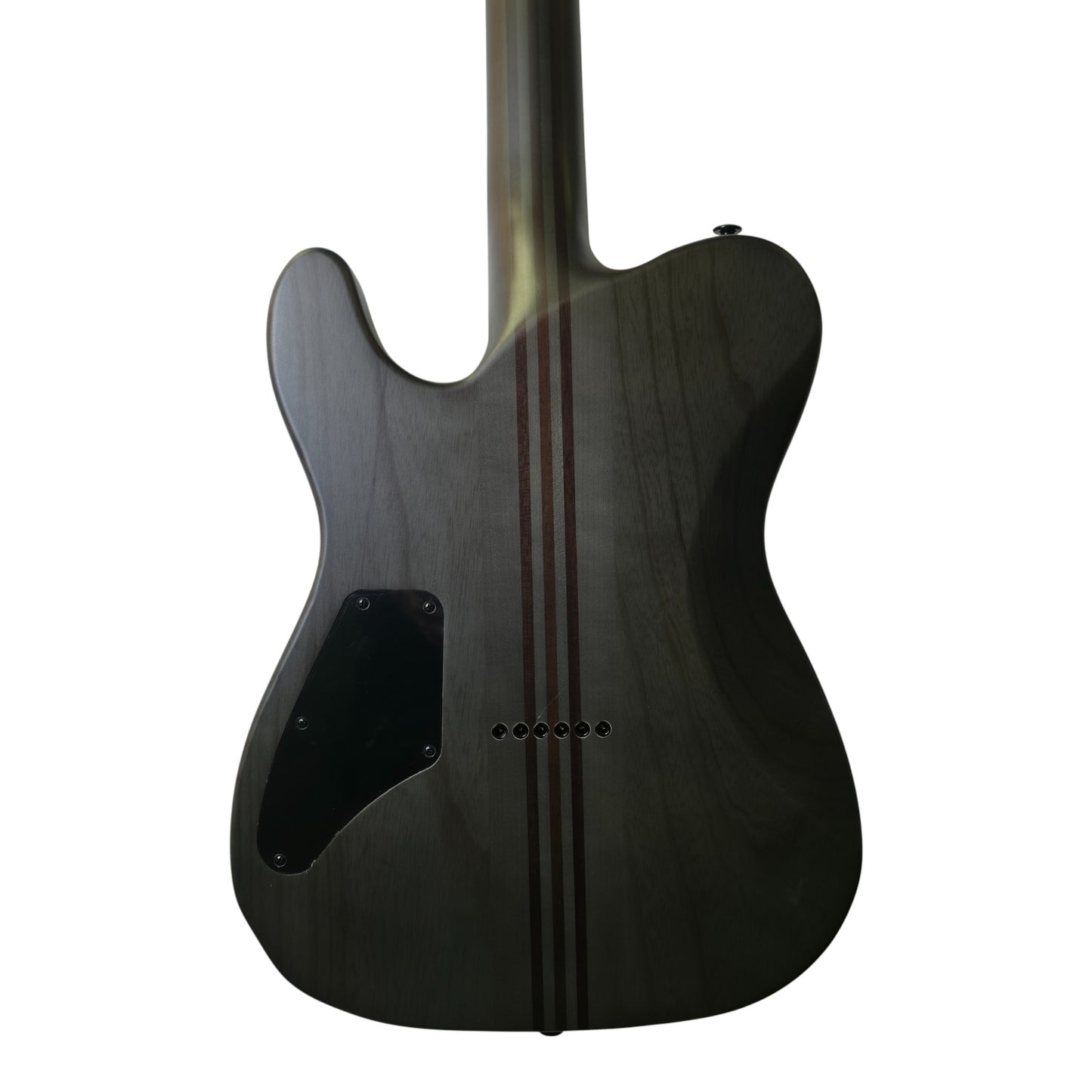Electric Guitar Soloking MT-1 Deluxe HH 24 Neck Thru In Satin Black Matte Nafiri Special Run