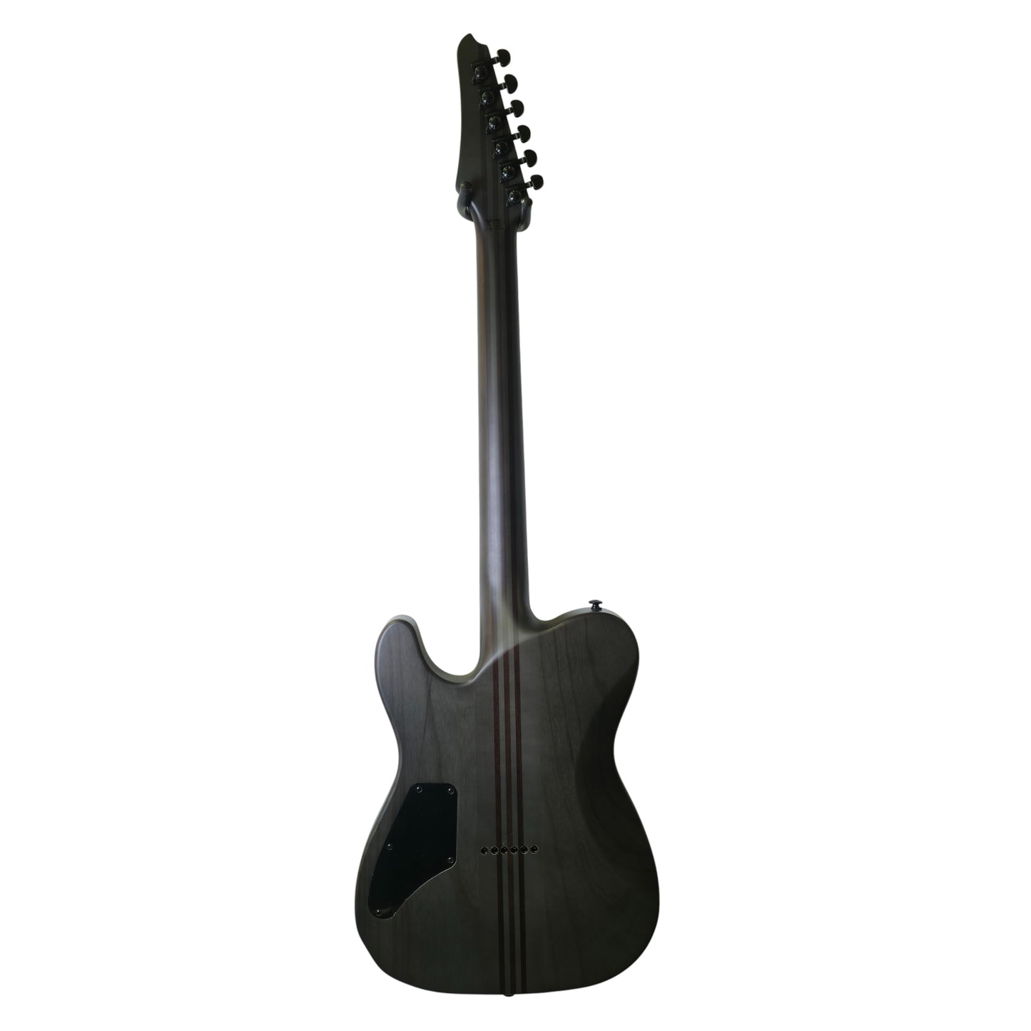 Electric Guitar Soloking MT-1 Deluxe HH 24 Neck Thru In Satin Black Matte Nafiri Special Run