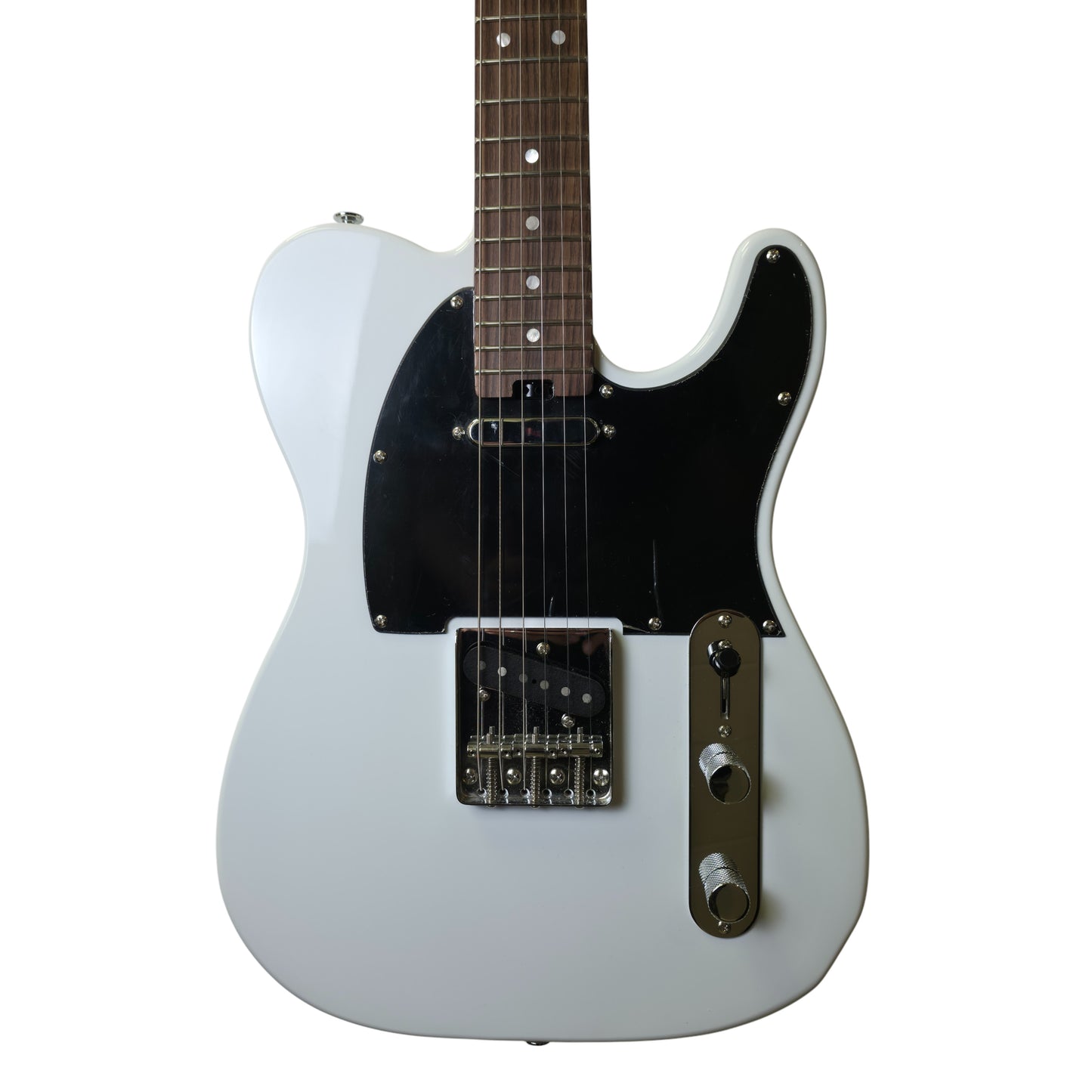 Electric Guitar Soloking MT-1 Vintage MKII With Roasted Maple Neck And Rosewood Fb In Olympic White