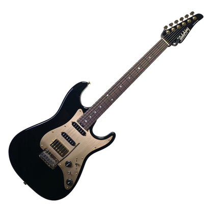 Electric Guitar Soloking MS-1 Classic MKII in Black Beauty Anodized Gold Pickguard