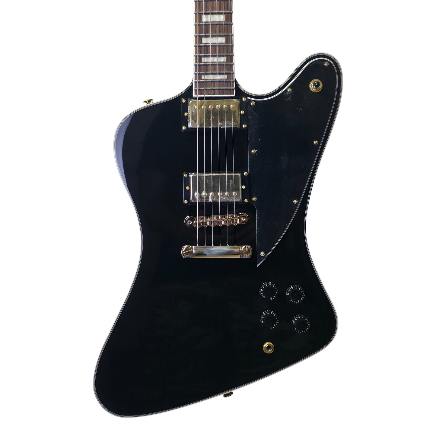 Electric Guitar Soloking FB Custom in Black Beauty with Gold Hardware
