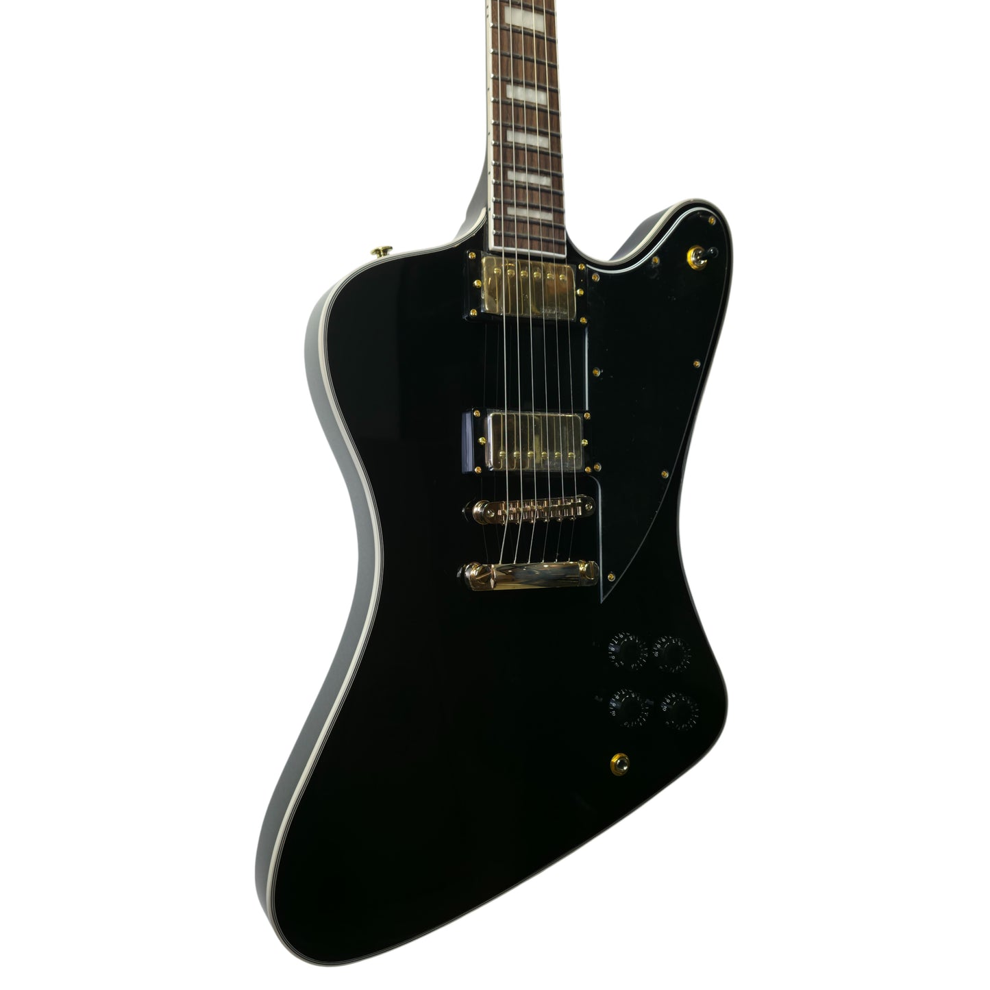 Electric Guitar Soloking FB Custom in Black Beauty with Gold Hardware
