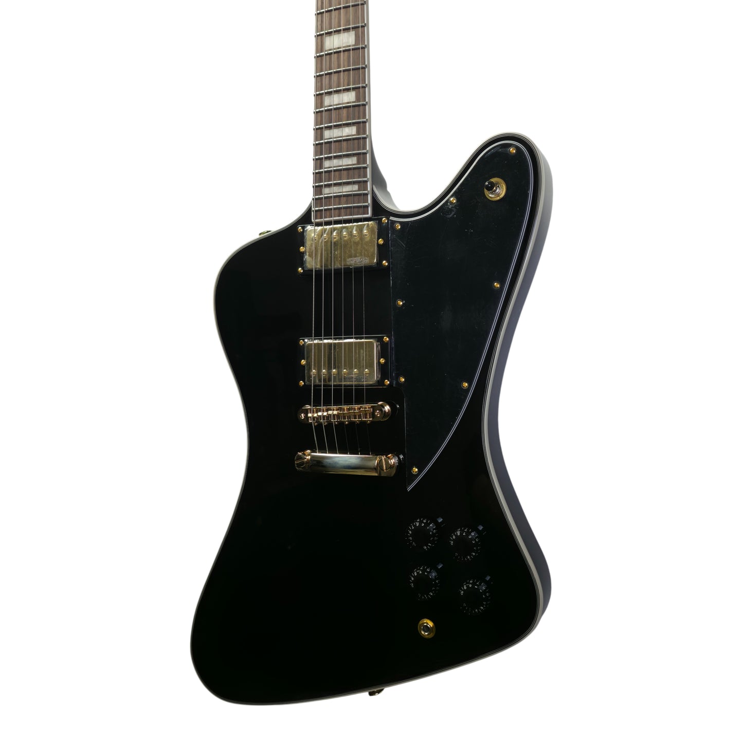 Electric Guitar Soloking FB Custom in Black Beauty with Gold Hardware
