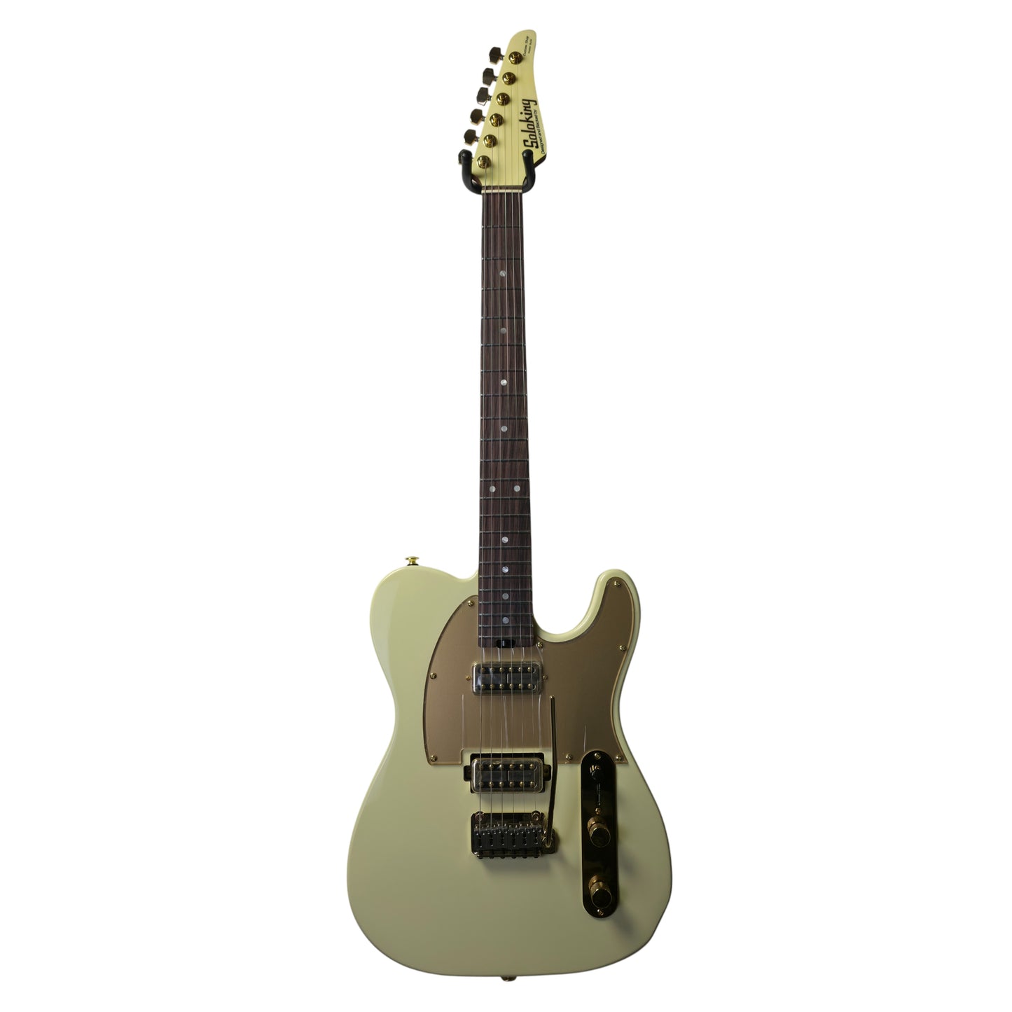 Electric Guitar Soloking MT-1G Gold Foil in Vintage White with Gold Hardware Nafiri Special Run JESCAR