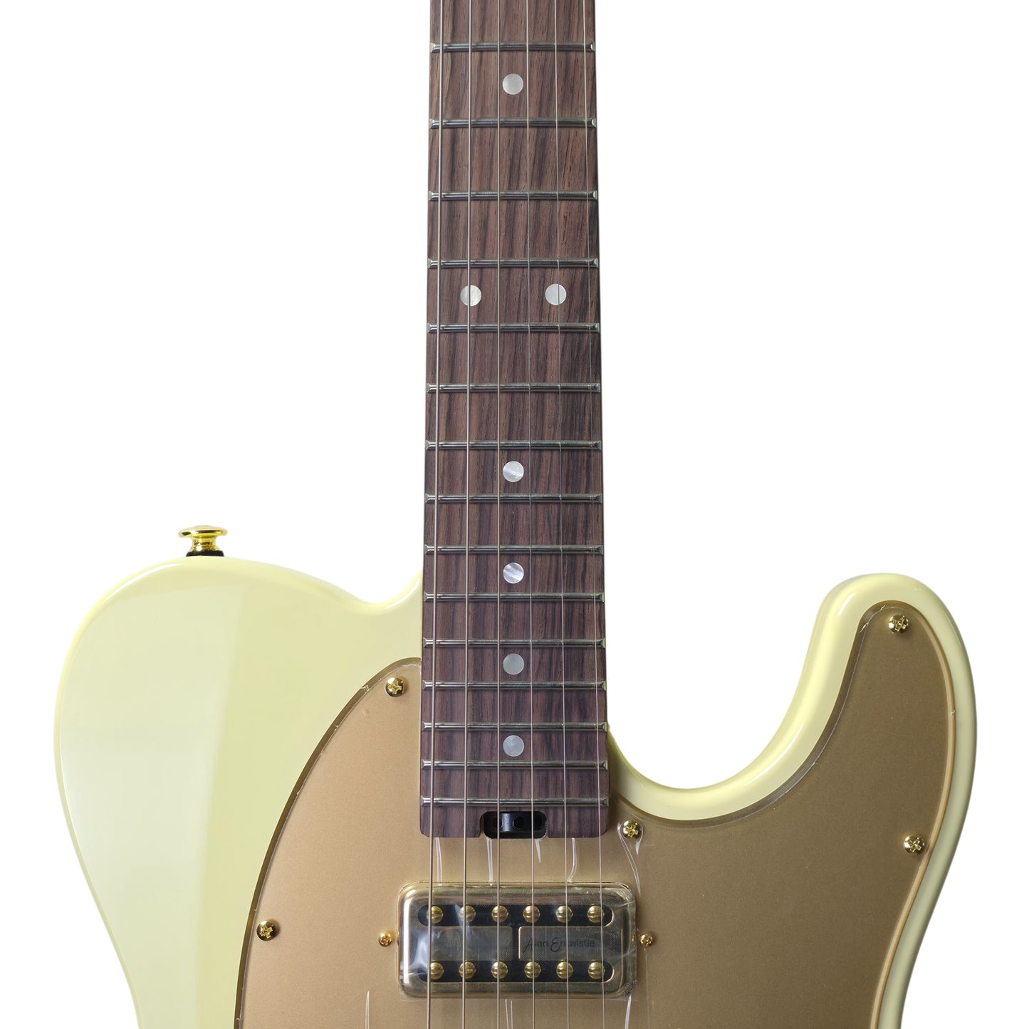 Electric Guitar Soloking MT-1G Gold Foil in Vintage White with Gold Hardware Nafiri Special Run JESCAR