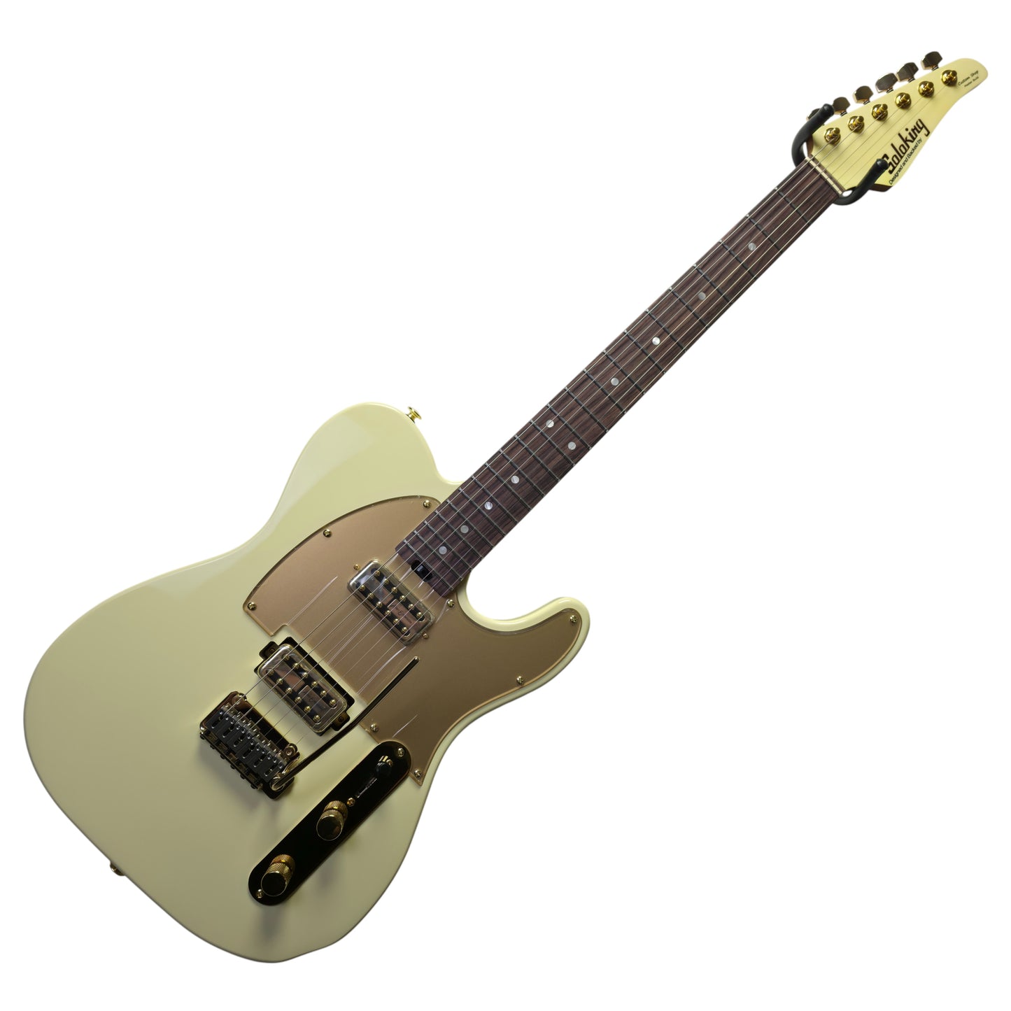 Electric Guitar Soloking MT-1G Gold Foil in Vintage White with Gold Hardware Nafiri Special Run JESCAR