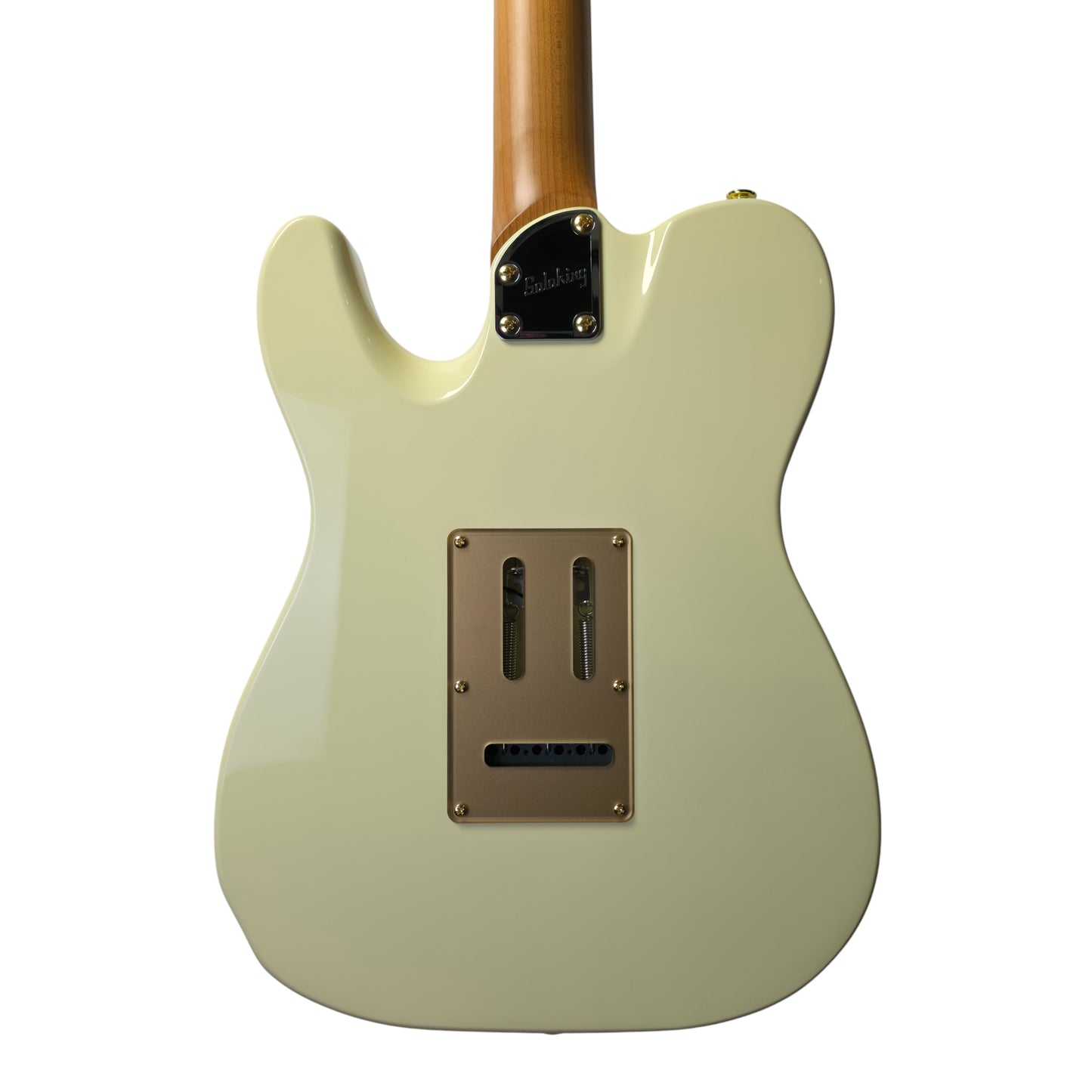 Electric Guitar Soloking MT-1G Gold Foil in Vintage White with Gold Hardware Nafiri Special Run JESCAR