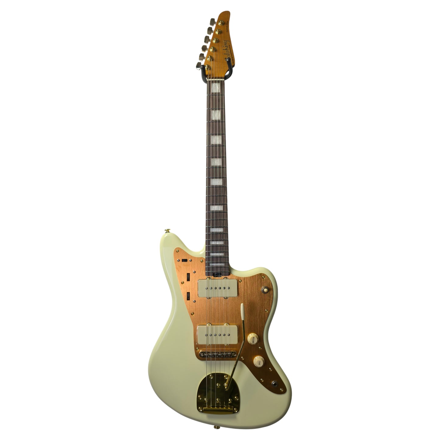 Electric Guitar Soloking JM40 Offset Deluxe in Olympic White