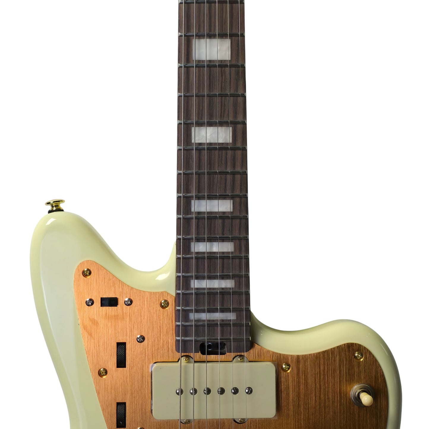 Electric Guitar Soloking JM40 Offset Deluxe in Olympic White