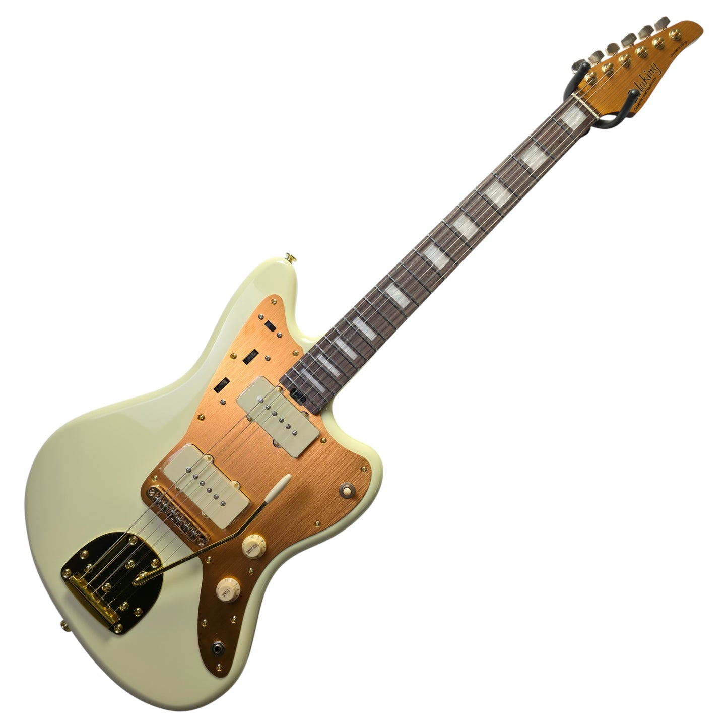 Electric Guitar Soloking JM40 Offset Deluxe in Olympic White