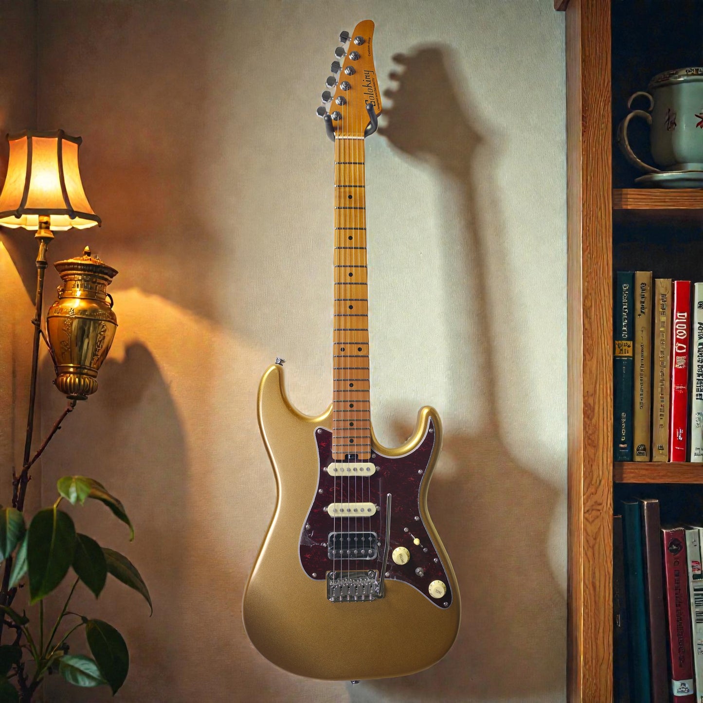 Electric Guitar Soloking MS-1 Classic MKII in Shoreline Gold Nafiri Special Run