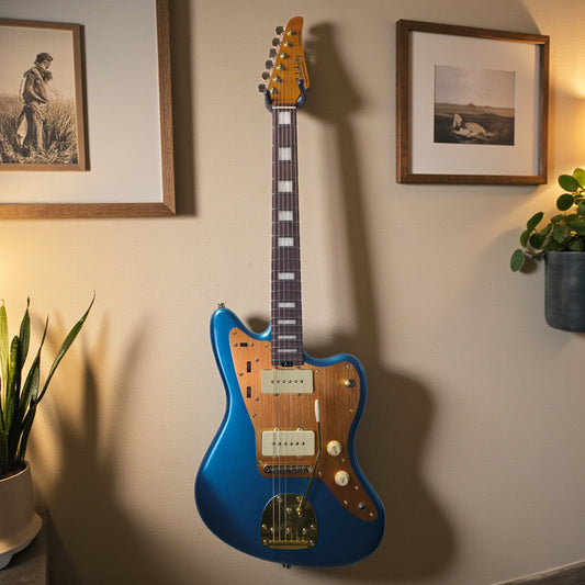 Electric Guitar Soloking JM40 LAKE PLACID BLUE