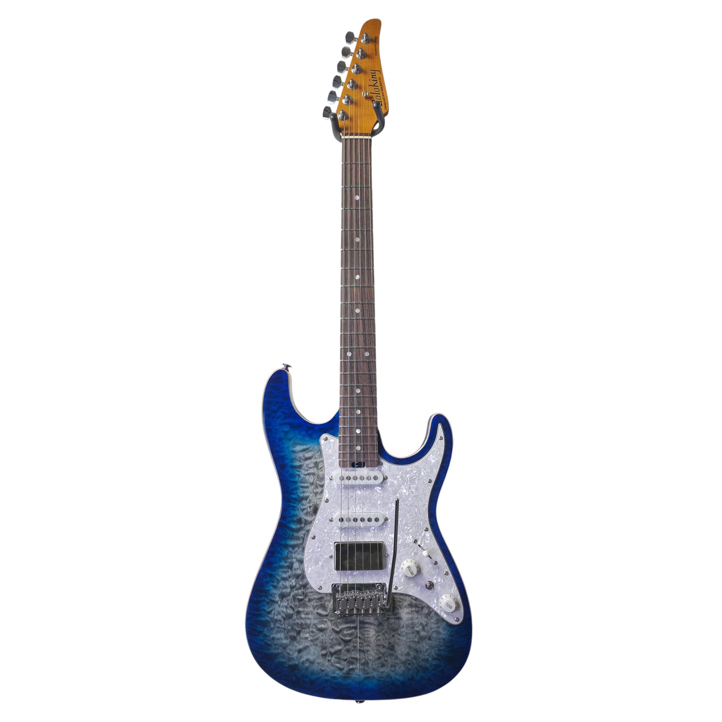 Electric Guitar Soloking MS-1 Classic MKII Flat Top in Iridium Blue Burst