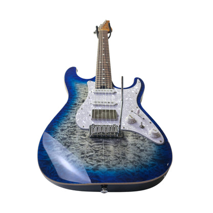 Electric Guitar Soloking MS-1 Classic MKII Flat Top in Iridium Blue Burst