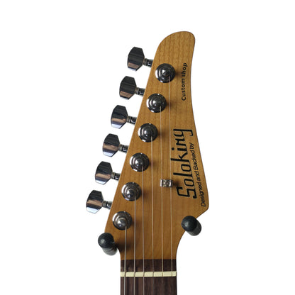 Electric Guitar Soloking MS-1 Classic MKII Flat Top in Sapphire Red Burst