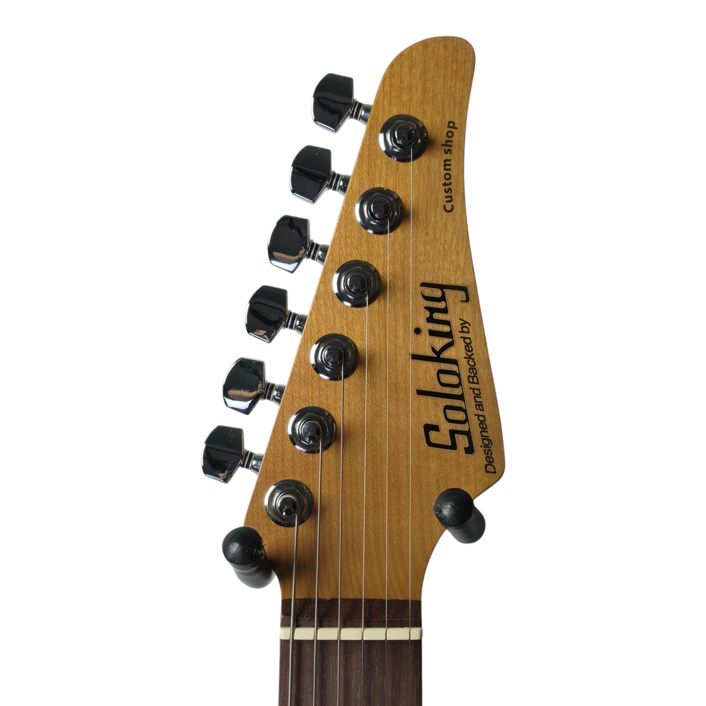 Electric Guitar Soloking MS-11 Classic MKII in Transparent Red with Rosewood FB and 5A Flame Top Nafiri Special Run