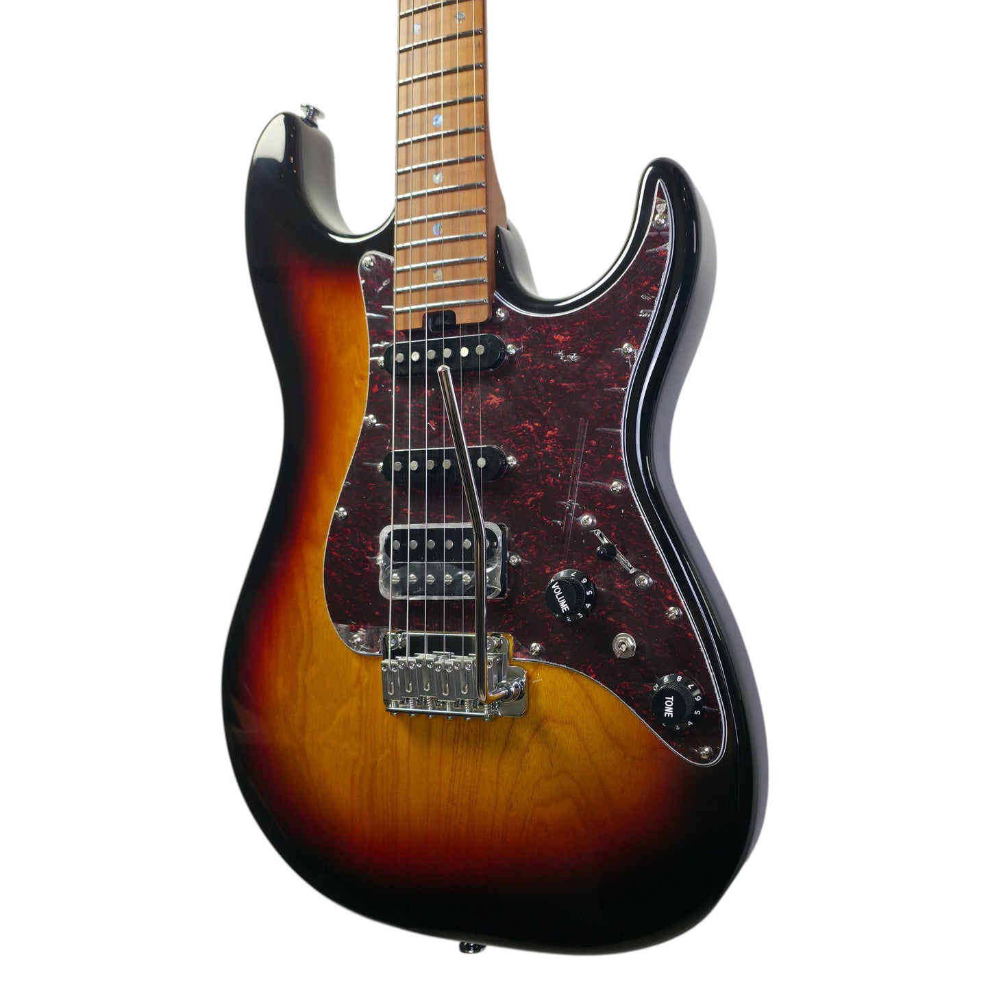 Electric Guitar Soloking MS1 CLASSIC ASH 3 COLOR SUNBURST MAPLE
